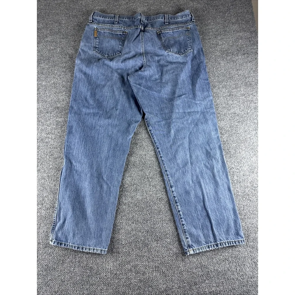 Cinch ED Locker Stock Jeans Men 40x32 Blue Denim Bootcut Workwear Distressed